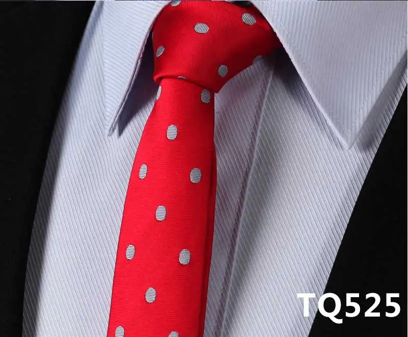Тканый мужской тонкий узкий галстук # TQ52 HISDERN Цветочные Вечерние свадебные
