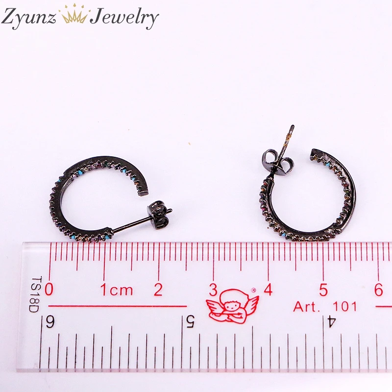 Женские полукруглые серьги-гвоздики 10 пар 18 мм | Украшения и аксессуары