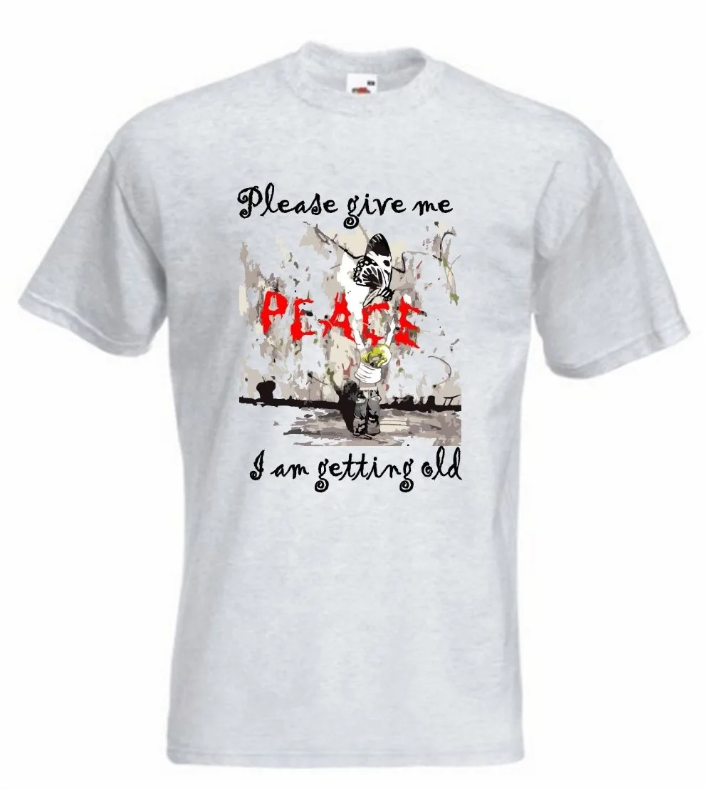 

2019 New Arrival Men T Shirt New Men T Shirt Great Quality Funny Man Cotton Peace Tshirt Grandad T Shirt