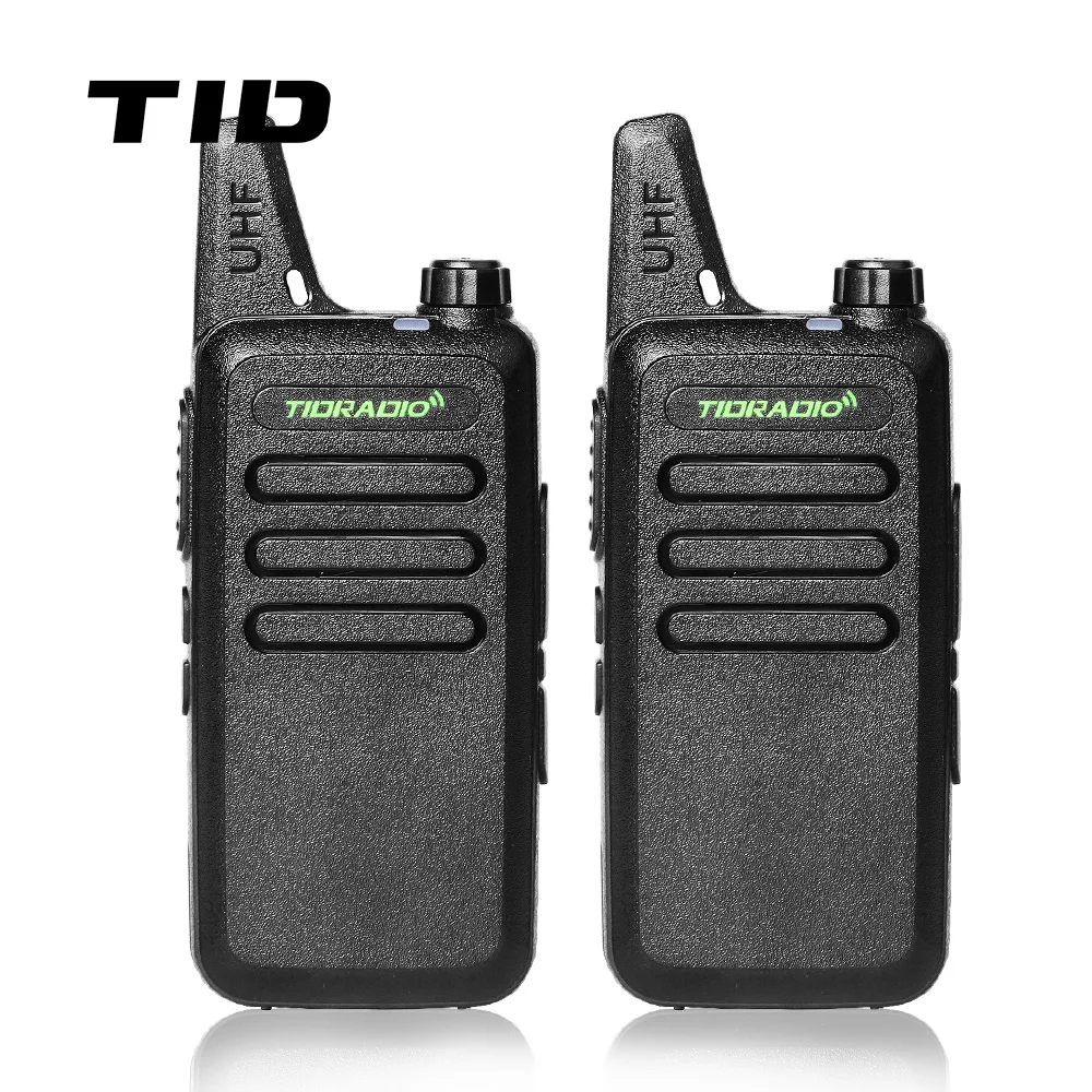 Мини Walkie Talkie TID Радио TD M8 Двухстороннее UHF 400 470 МГц Коммуникатор CB Ham Трансивер|ham