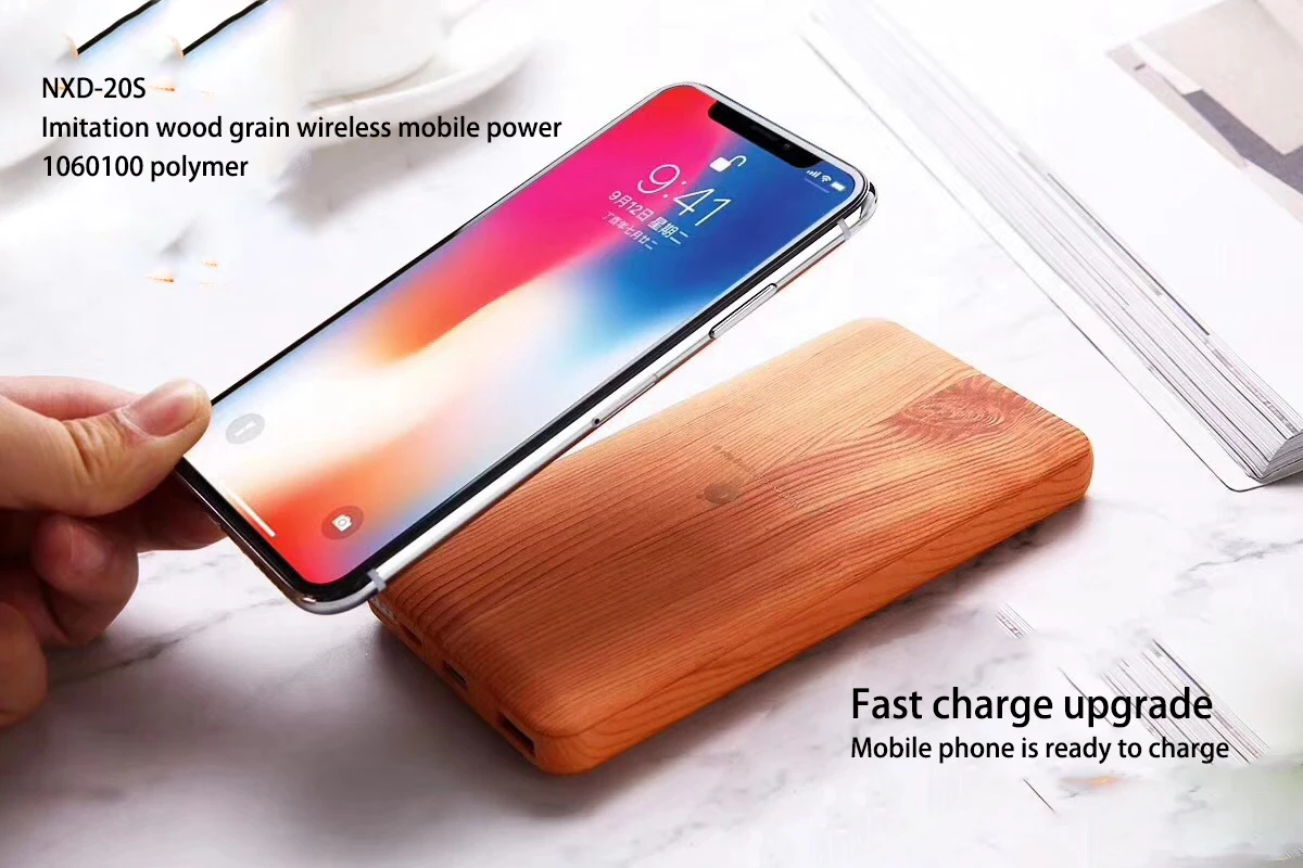 Беспроводное зарядное устройство Power Bank для iPhone 6000mah ABS Iphone 8plus | Электроника