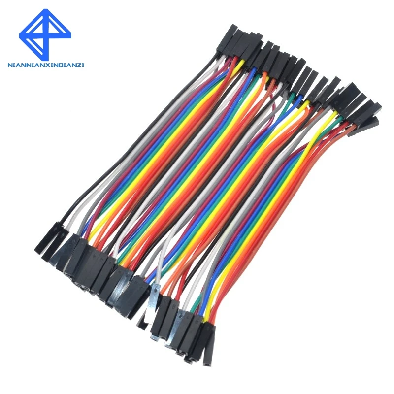 Кабель Dupont 10 см Женский женский (стандартный) для arduino 40 шт.|jumper wire|jumper arduinoc c |