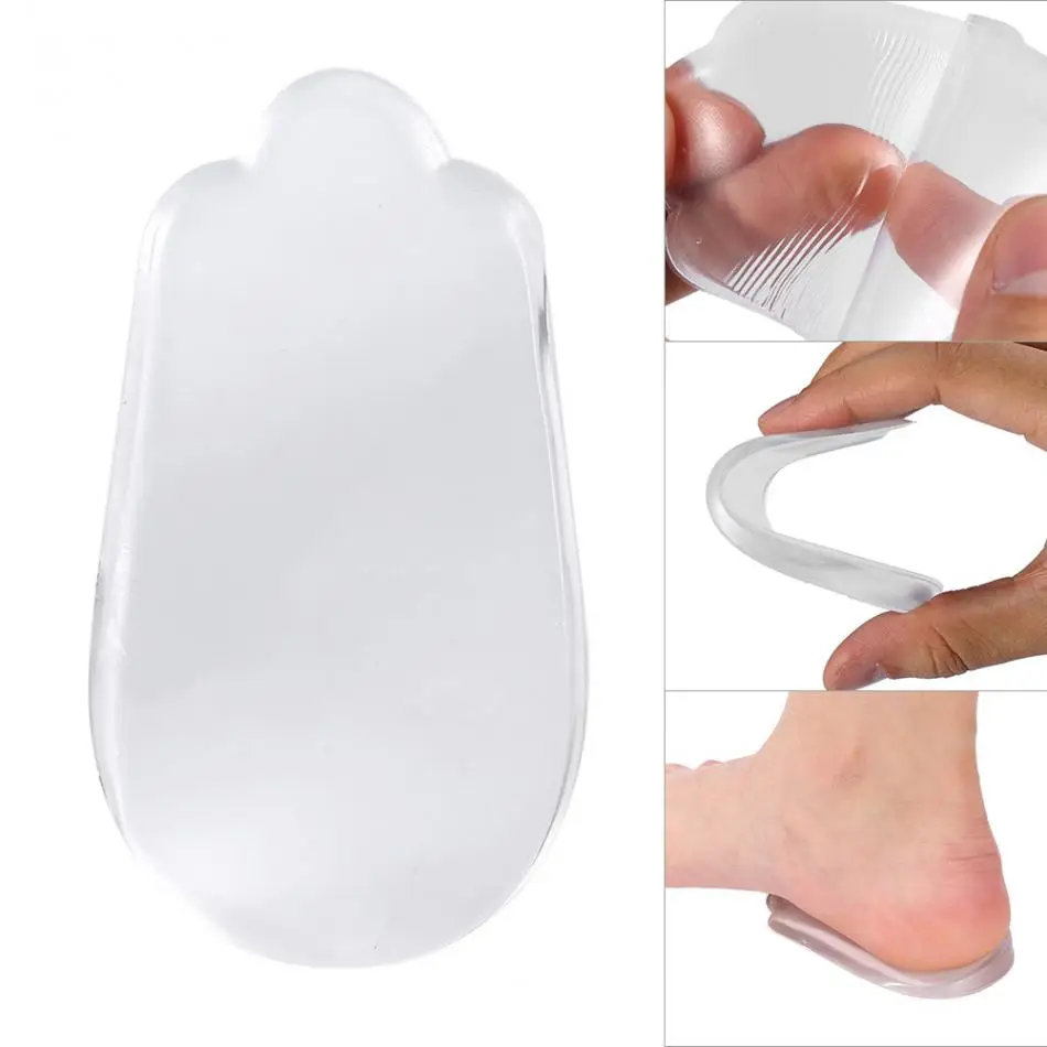 1 пара силиконовые стельки для обуви мужчин и женщин|silicone heel|silicone gel heelcorrective insoles |