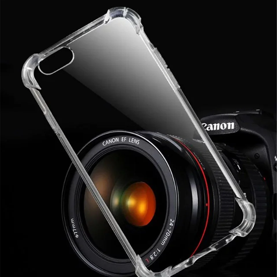 Супер Ударопрочный силиконовый чехол для iphone 6 6s 7 8 Plus X мягкие чехлы из ТПУ Apple RedMi