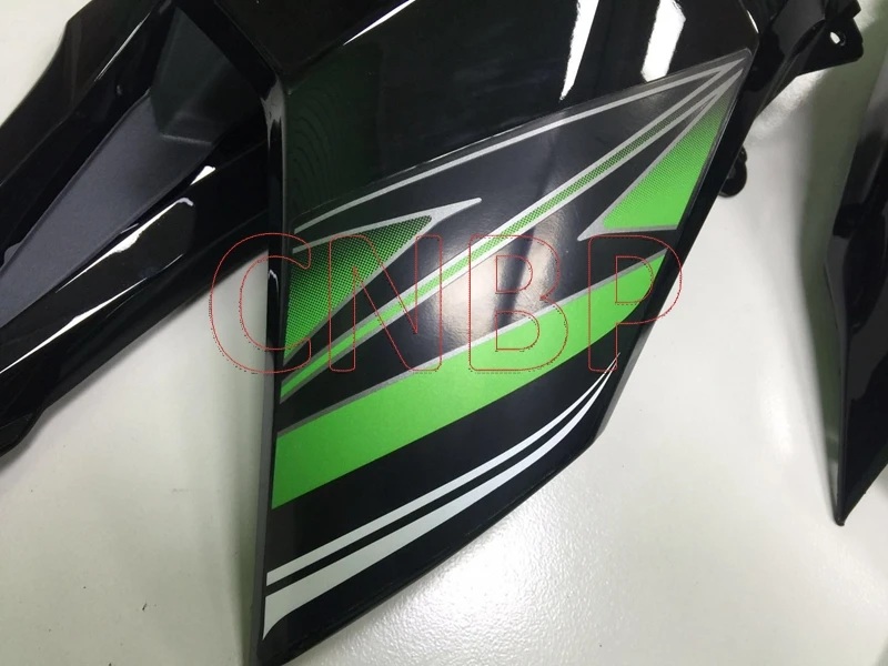 Комплекты кузова для Kawasaki Z800 2013-2016 зеленые черные комплекты 2014 Обтекатели 2013 без