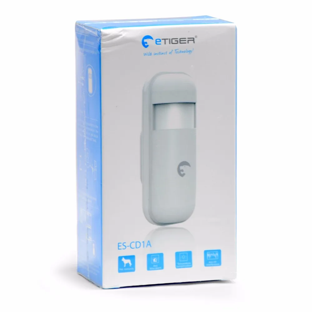 ETIGER CD1A Беспроводной занавес PIR детектор движения сигнализация от системы eTIGER