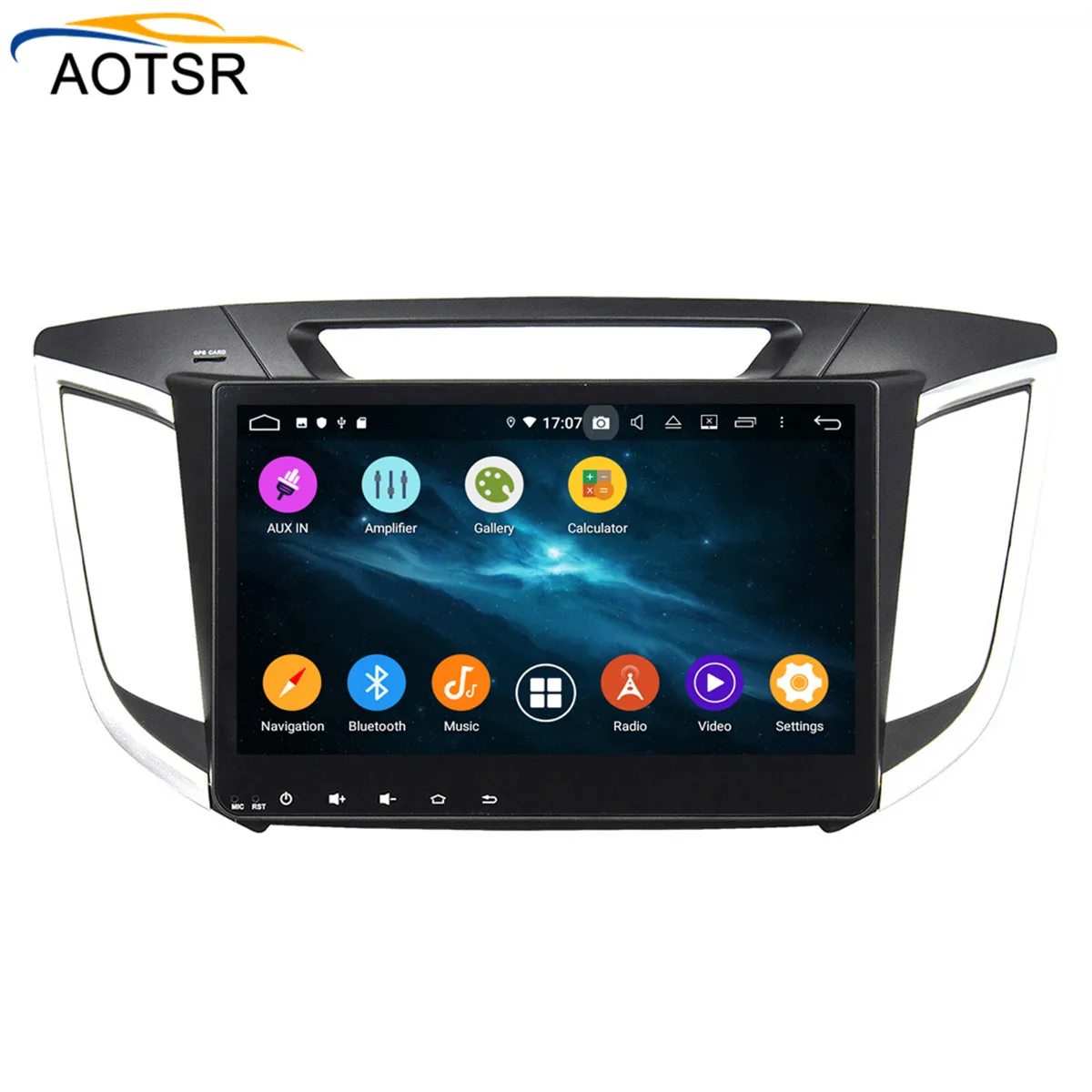 Автомобильный мультимедийный плеер 2 din Android 9 0 DVD GPS для Hyundai Creta ix25 2014
