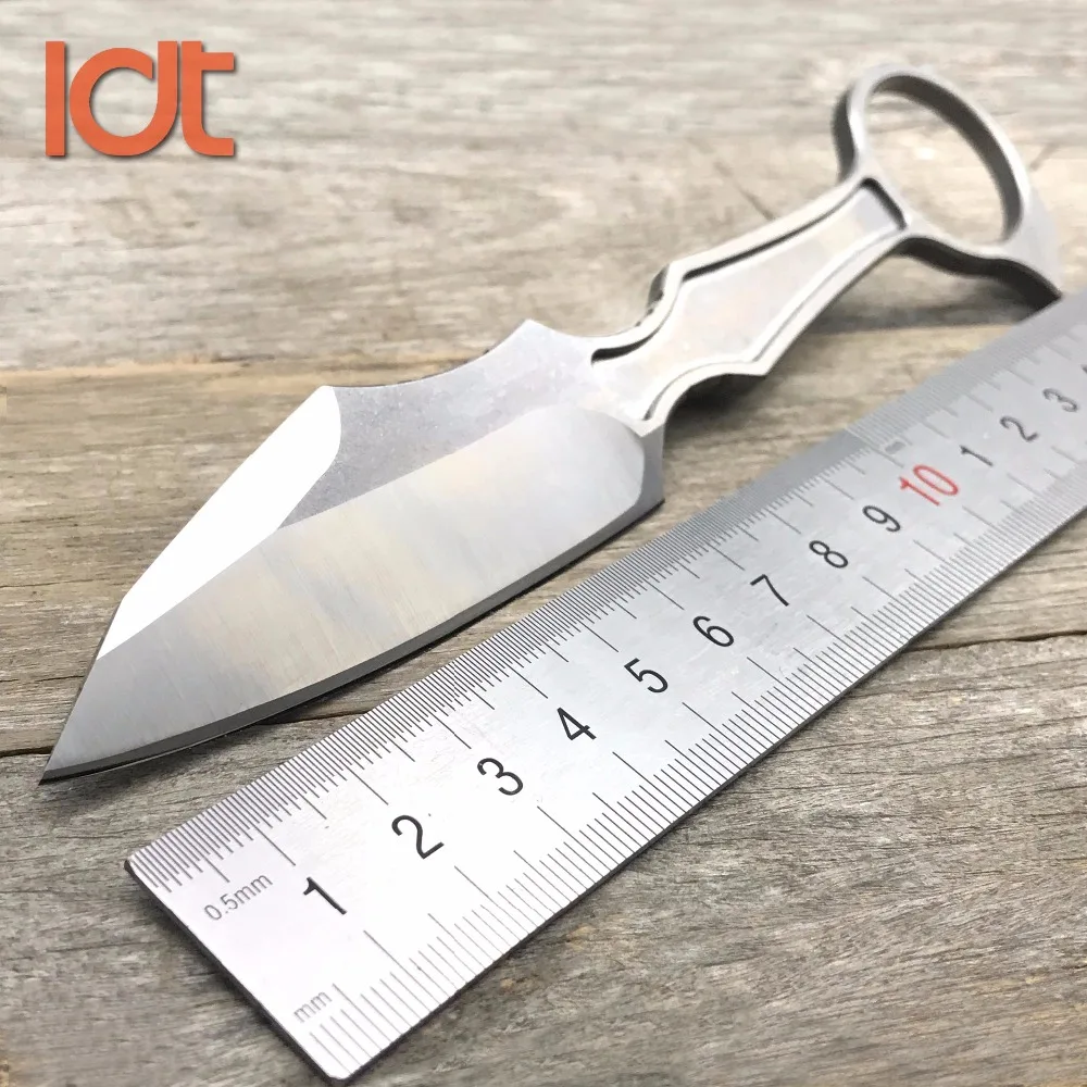 LDT GITFO охотничий нож D2 лезвие ручка с фиксированным лезвием Карманные охотничьи