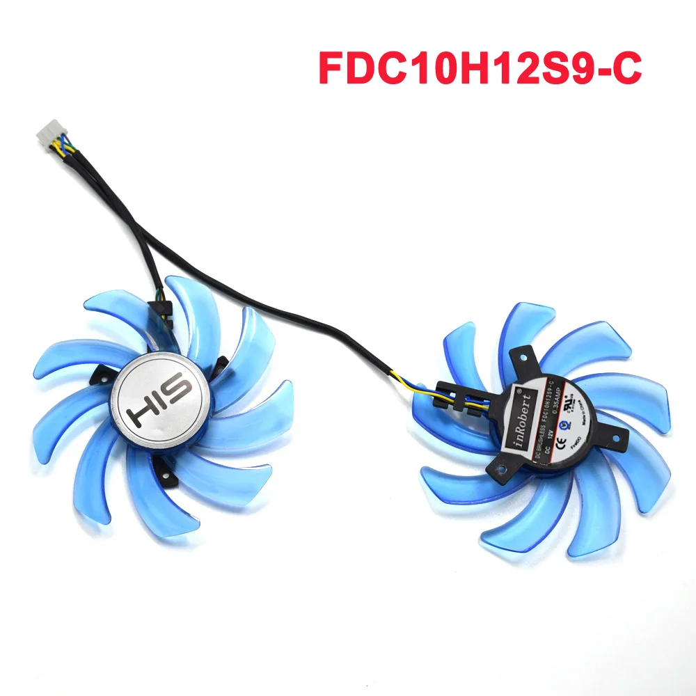 85 мм FDC10H12S9-C FDC10U12S9-C RX470 охлаждающий вентилятор для его RX 470 IceQ X2 Turbo 4 Гб RX 470 IceQ X2 OC 4GB RX474 RX570 RX574 RX580 - Цвет лезвия: FDC10H12S9-C