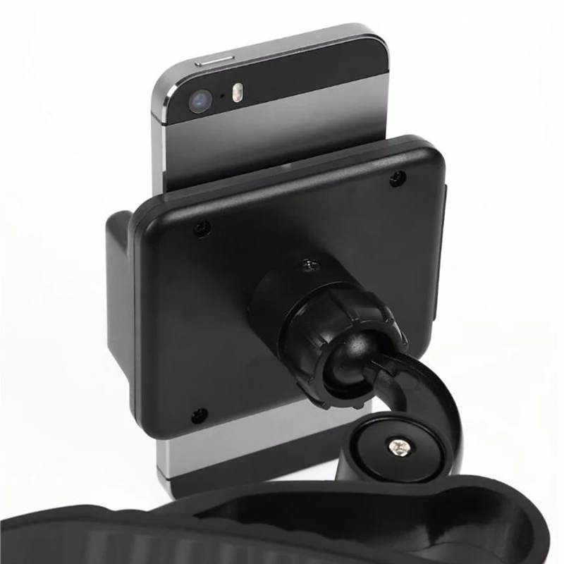 Автомобильный держатель для телефона зажим солнцезащитного козырька крепление