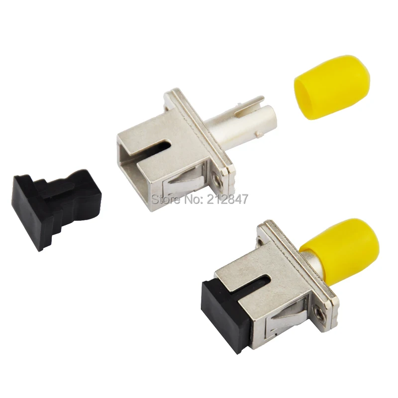 2 шт. Гибридный волоконно оптический соединитель ST/SC|connector bolt|coupler connectorconnector buyer |