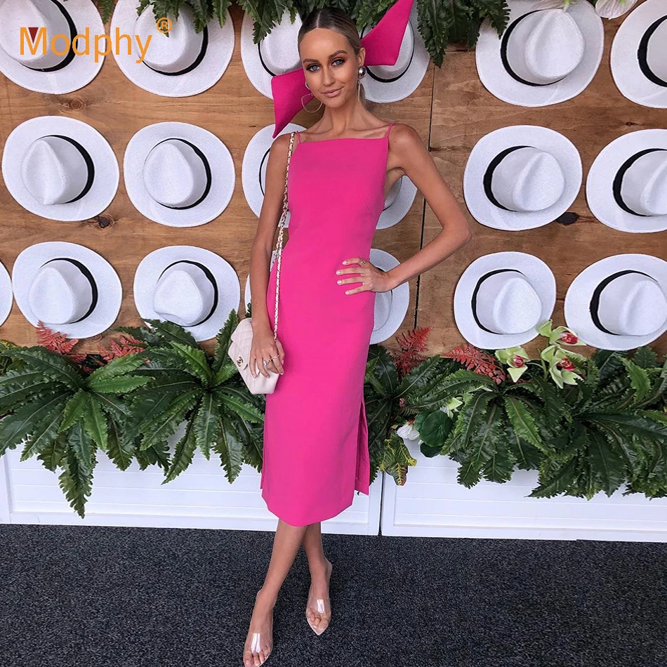 Обтягивающее Платье на бретельках 2019 летнее женское Новое сексуальное платье