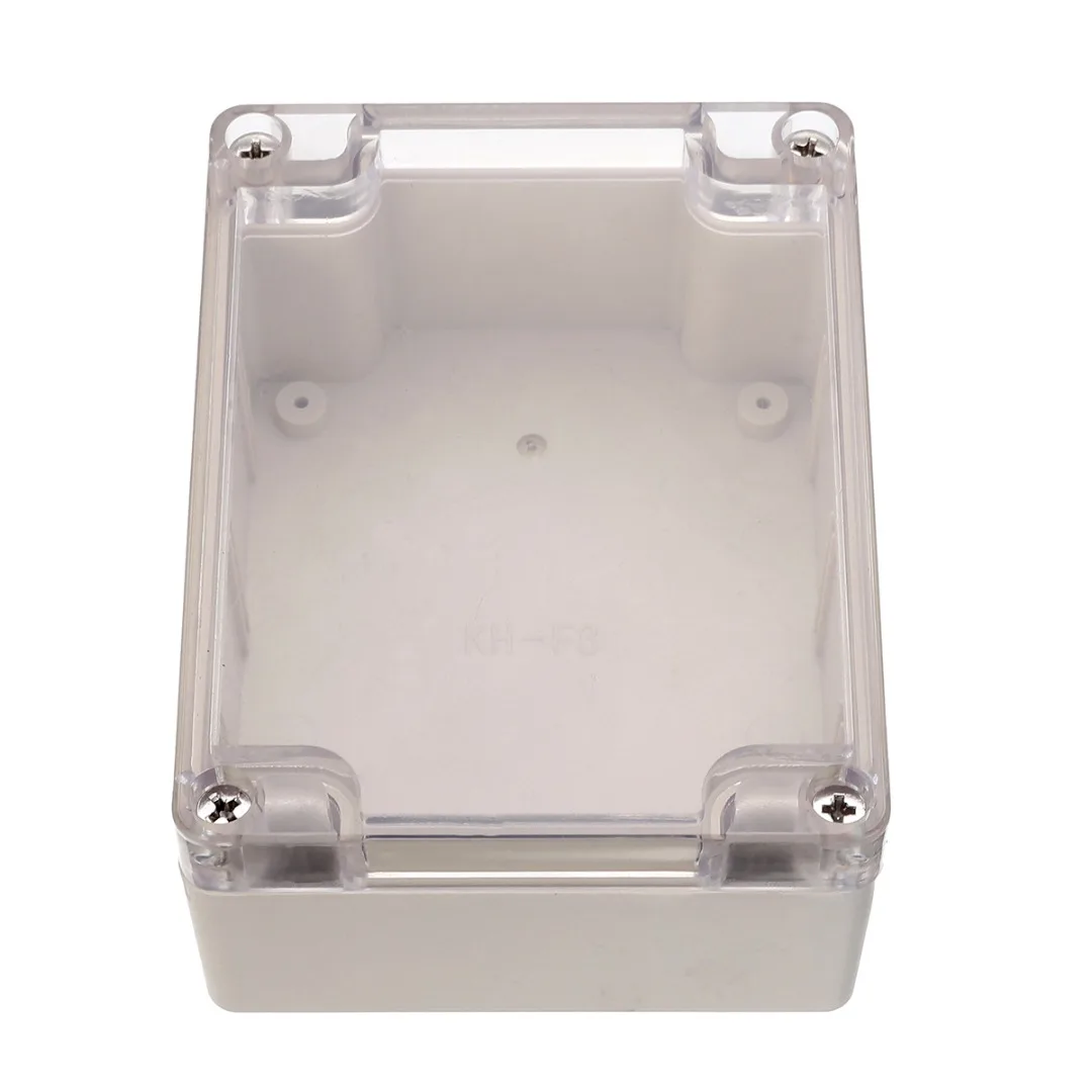 1pc Waterproof Plastic Enclosure Box Clear Cover Electronic Project Instrument Case 115mmx90mmx55mm | Обустройство дома