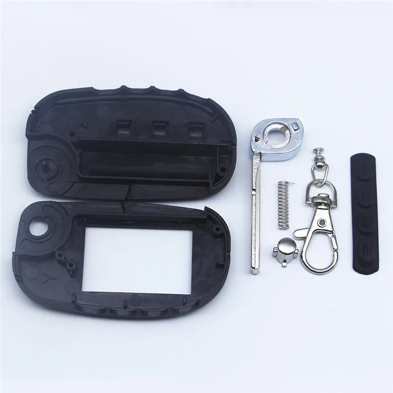 

M7 fold Keychain Case For Scher-khan Magicar 7 8 9 10 11 12 Scher khan M8 M9 M10 M11 M12 Car Alarm System LCD Remote Control