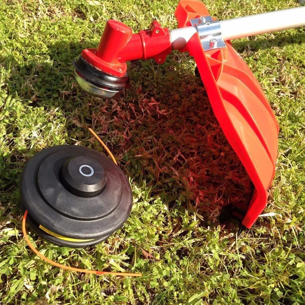 Lawn Mower Head Universal Bump Feed Line Trimmer Head Nylon Snipper Brush Grass Cutter M10x1.25 electric cutting blade 19jun25