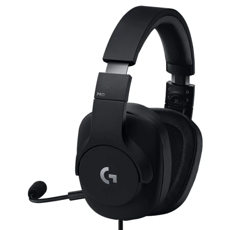 Игровые наушники Logitech (G) PRO с микрофоном компьютерные соревнования гарнитура |