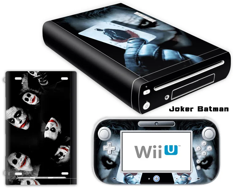 Виниловая наклейка с изображением Человека-паука для консоли wii U, чехол с 2 пультами управления для wii U, аксессуары для игр