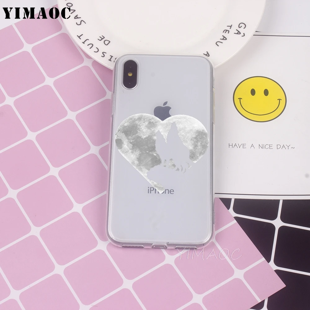 Мягкий силиконовый чехол YIMAOC Wolf Frog Pepe для Apple iPhone 8 7 6 6S Plus 5 5S SE X XS Max XR |