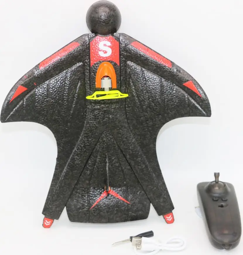 black Идея Подарка Скайуокер Rc Крылатый летающий человек 2,4 ГГц Z 2CH Самолет Rc - Цвет: black