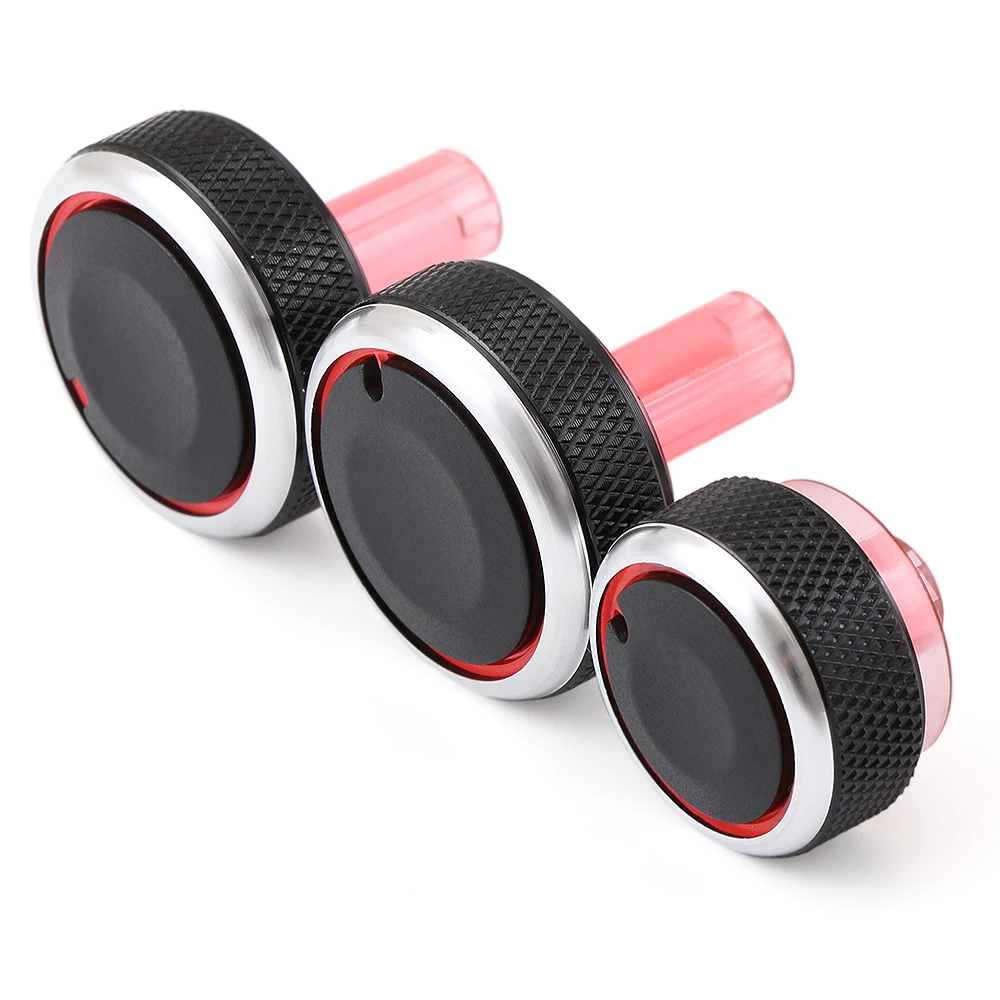 3 шт./компл. автомобильный Стайлинг переключатель контроля тепла кондиционера