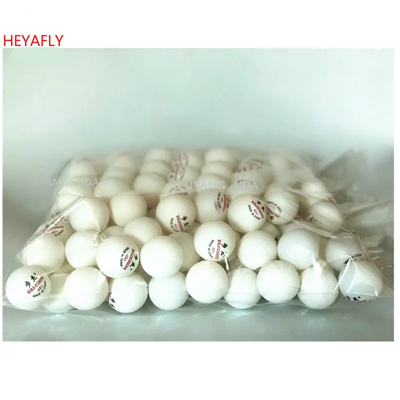 White 120 Pcs Три звезды высокое качество Настольный теннис 60/120 упаковка 40 мм ABS ROHS Материал соревнования обучение пинг-понг мяч для пинг-понга - Цвет: White 120 Pcs