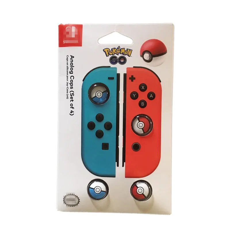 for joy con pokeball Силиконовый Аналоговый джойстик с захватами колпачок s для переключателя NS контроллер Joy-Con палочки Кепка кожа для переключателя Pro крышка аксессуары - Цвет: for joy con pokeball