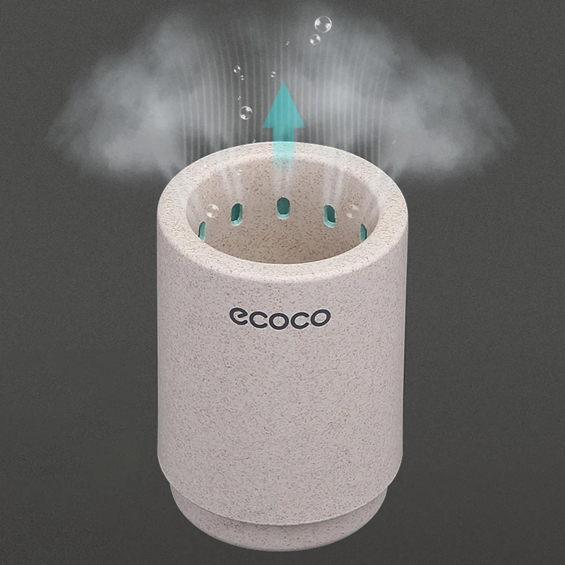 Магнитный держатель зубной щетки ONEUP из пшеничной соломы подставка для пасты