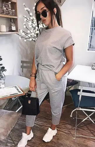 Мода 2019 г. Новый для женщин О образным вырезом с длинным рукавом сплошной