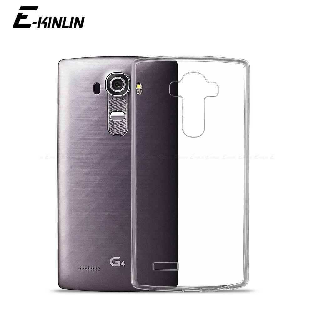 Ультратонкий Тонкий прозрачный мягкий защитный чехол из ТПУ для LG Q60 Q61 Q70 Stylo 6 Q