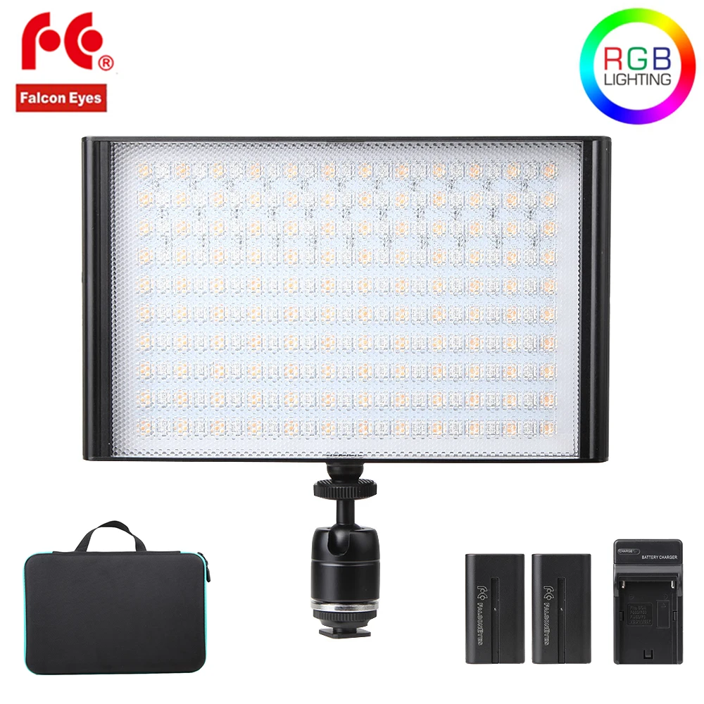 FalconEyes T8 RGB красочные 30 Вт двухцветные регулируемые с регулируемой яркостью CRI 95