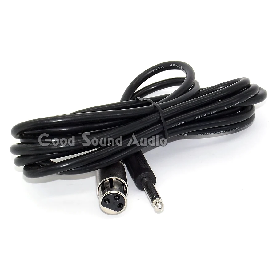 3 Pin XLR до 6 5 мм штекер Студийный микрофон для записи кабель смеситель аудио гнезда