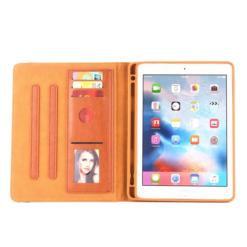 Чехол для Apple iPad mini 5 2019 умный кожаный чехол с держателем карандашей карт 1 2 3 4 7 9