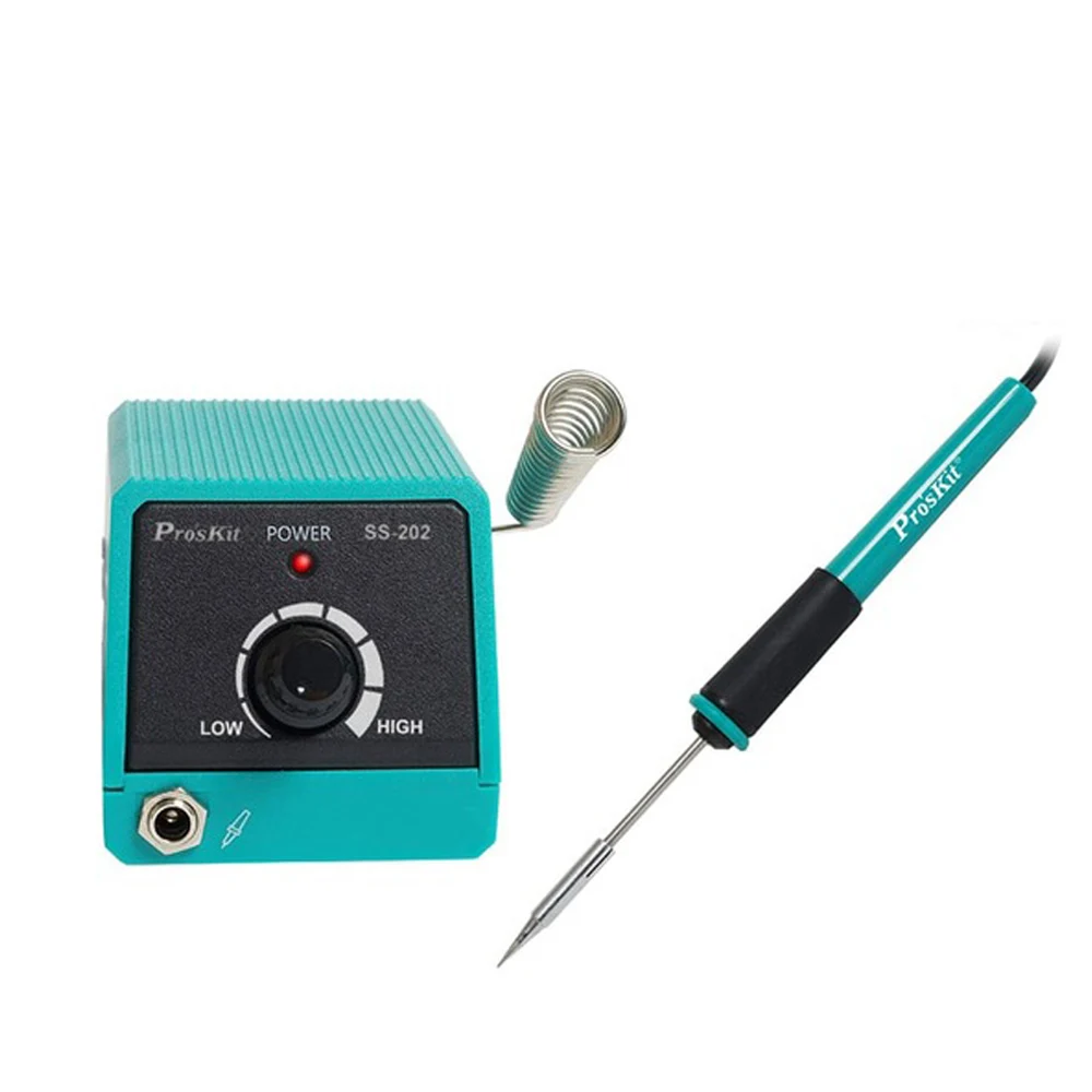 SS 202G Pro'skit профессиональная Мини паяльная станция с постоянной температурой