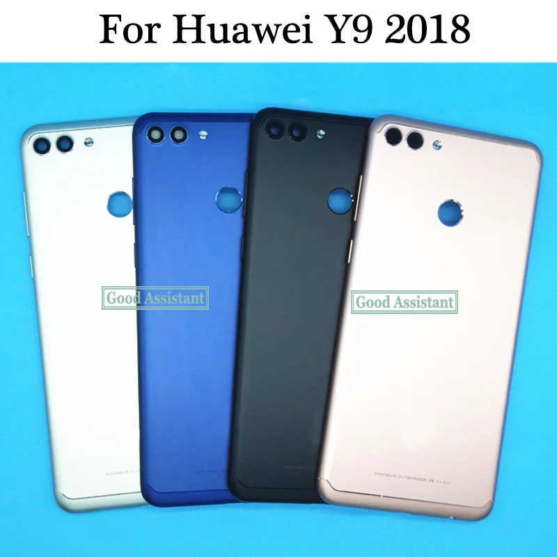 5,9 дюйма Новинка для huawei Y9 FLA LX3 L23 LX1 L21 LX5 L22 AL00 LA10 задняя крышка для батареи, крышка для двери, корпус, чехол, запчасти для заднего стекла