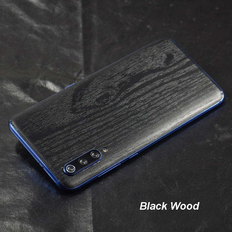 Black Wood 3D камуфляжная крокодиловая кожа задняя крышка телефона наклейка для XIAOMI CC9e Mi9 SE MIX 3 2S Mi8 Lite Redmi Note 7 Note 5A 5 Plus 6 K20 Pro - Цвет: Black Wood