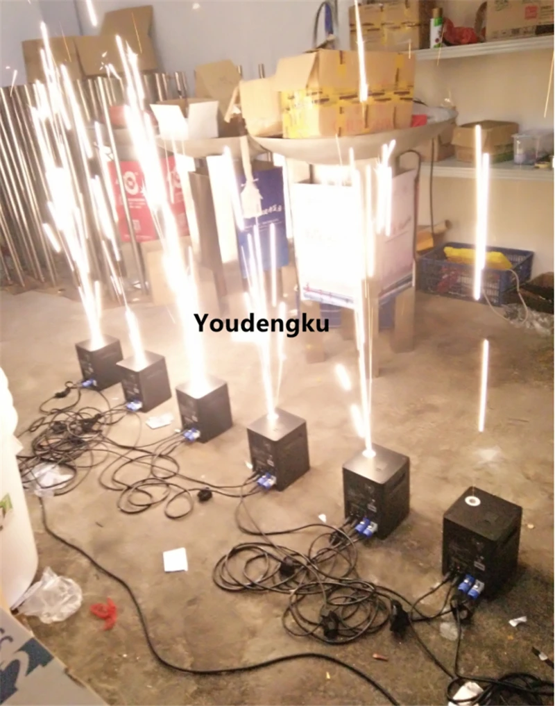 2 шт. с фонариком 500 Вт спарктические сценические холодные Пиро спарклеры для дома