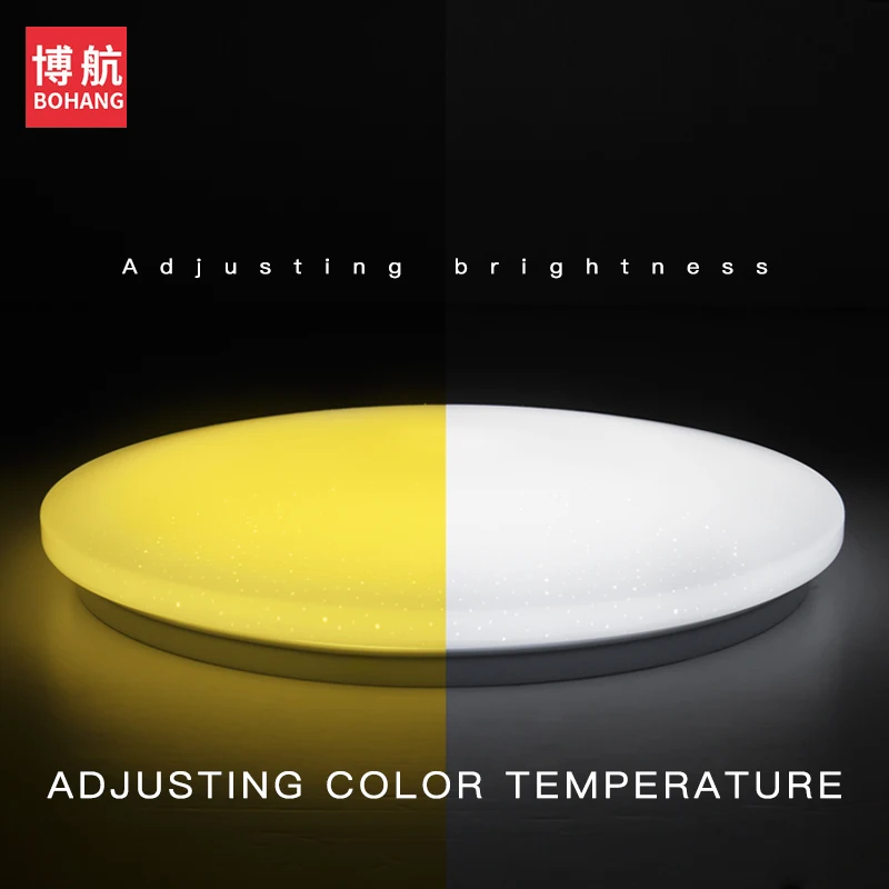 Современный светодиодный потолочный светильник 25 W Smart Remote Управление RGB затемнения Цвет Изменение лампа для гостиной Спальня AC165-265V