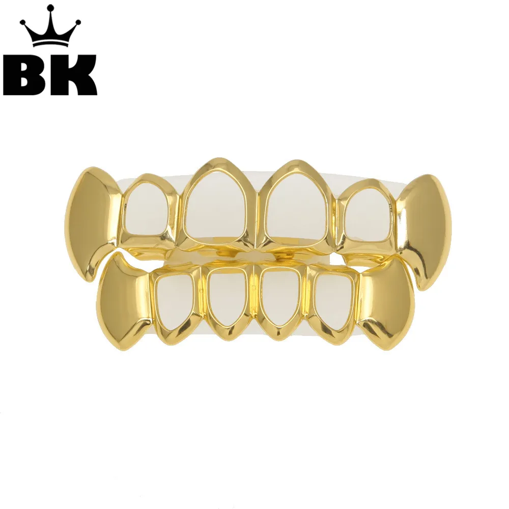 Комплект решеток с блестящими зубьями KING Teeth комплект в стиле вампира хип хоп