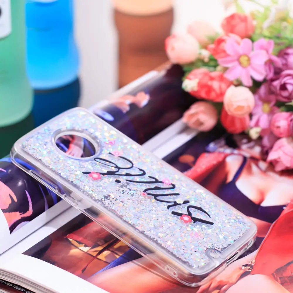 Quicksand Case For Motorola Moto Z3 Play Dynamic Liquid Glitter Stars Soft TPU Phone Cover Shell Bag MotoZ3 Z3Play |