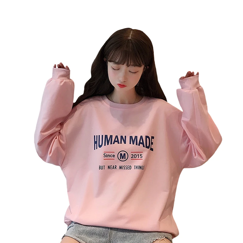Осенняя Женская толстовка 2021 корейский стиль Ulzzang Harajuku тонкие свободные свитшоты