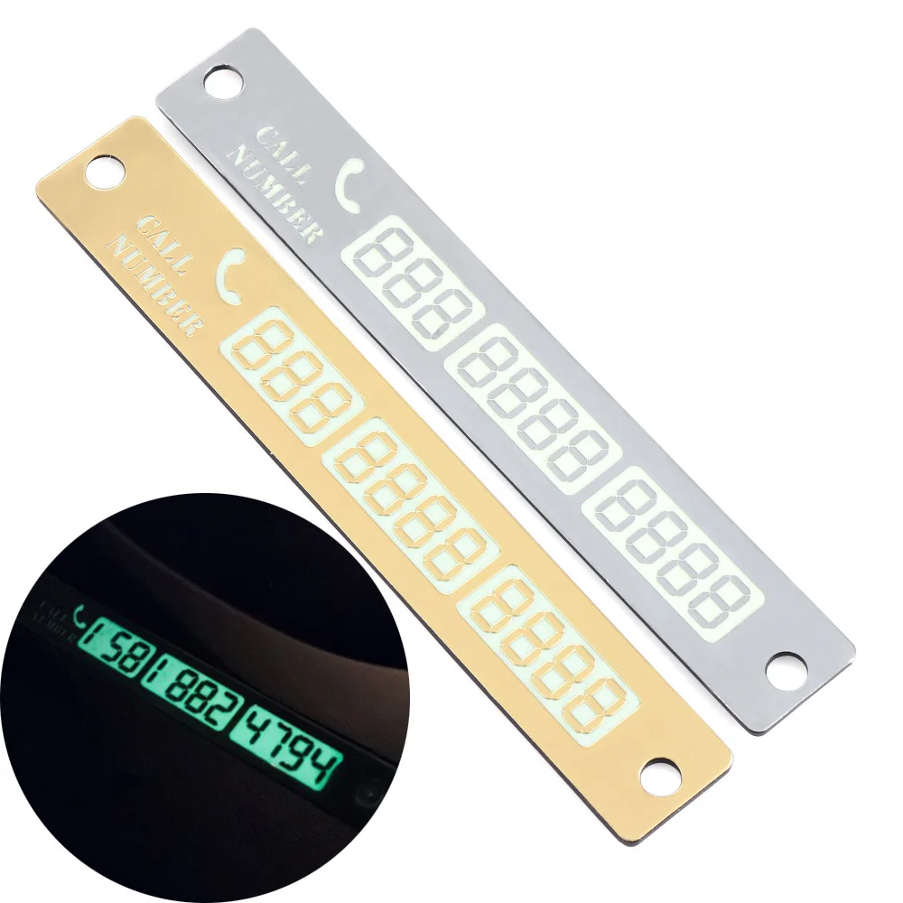 Светящаяся Временная парковочная карта для Mazda 2 3 5 6 8 Series CX-3 CX-4 CX-5 CX-7 Atenza Axela MPV Cosmo