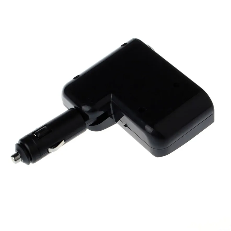 Франшиза Высокое качество USB порт автомобильного прикуривателя двойной способ питания розетка адаптер зарядное устройство#0418