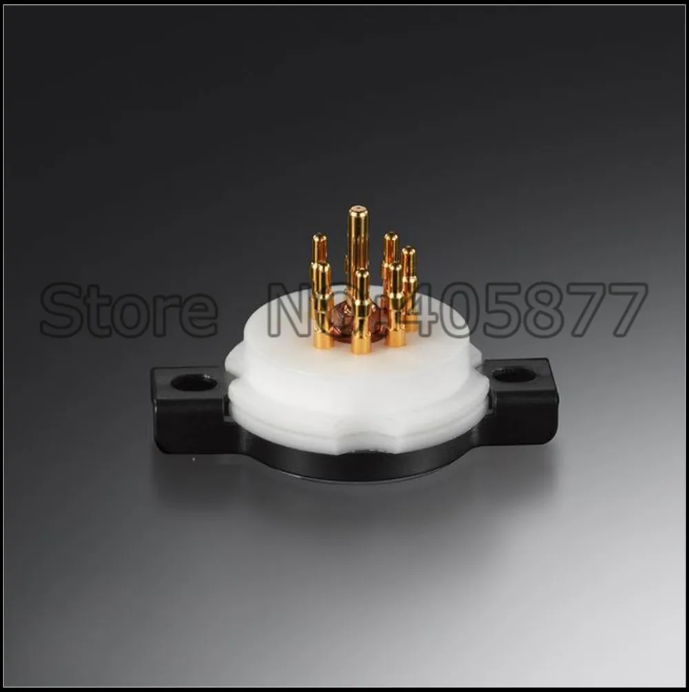 2 шт. высокое качество 7pin Telfo трубки розетки для 6Z4 6X4 EF95 EZ90 EAA91 EF91 6AQ5 6J1|socket a|socket
