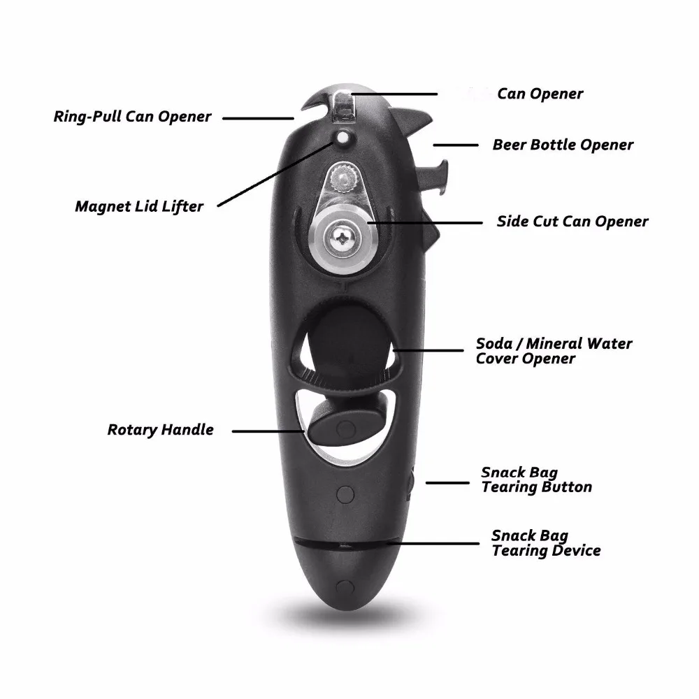 Многофункциональный Пиво Открывалка Для Бутылок Портативный Ручной Консервный