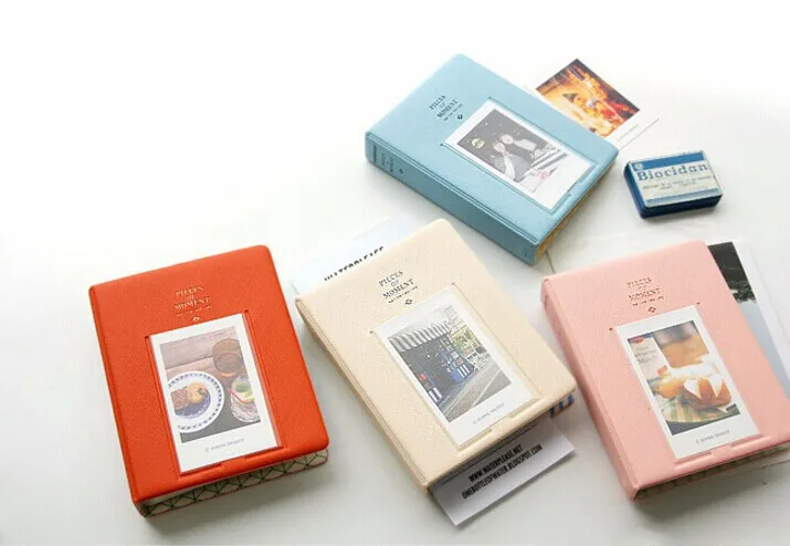 64 кармана мини-фотоальбом для Instant Polaroid Альбом для вставки 8,5X6 см чехол для хранения фотографий для Fujifilm Instax Mini Фильм 7s 8 Корея
