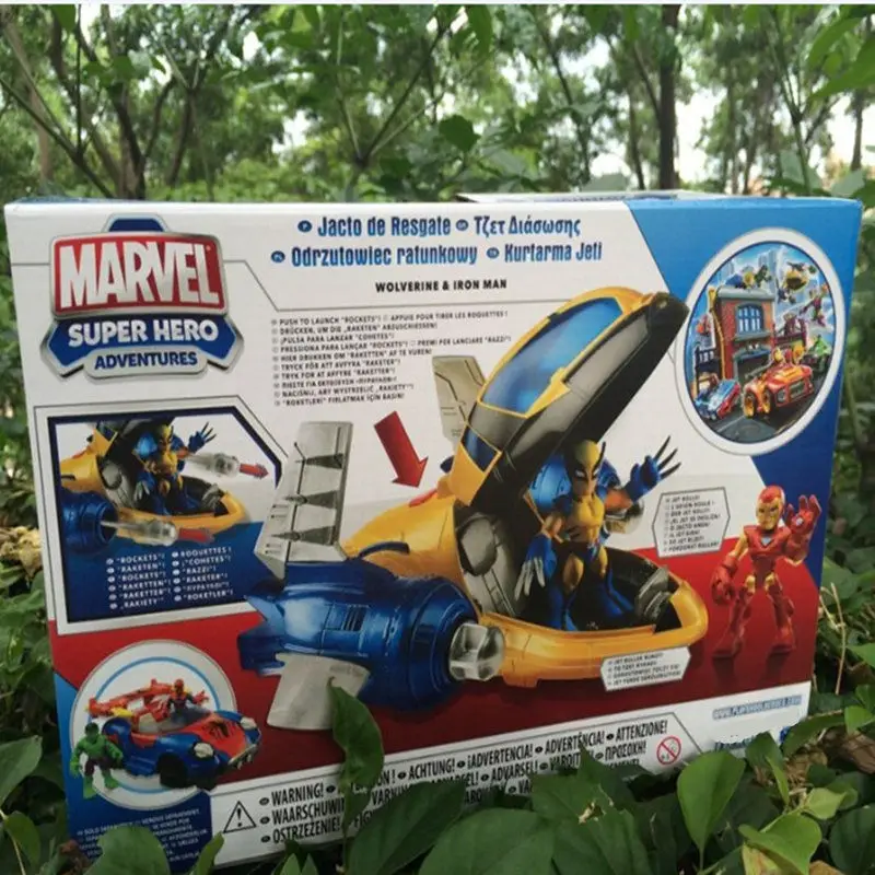 30 см с принтами &quotMarvel&quot &quotМстители&quot &quotГерои Железный человек Росомаха модель