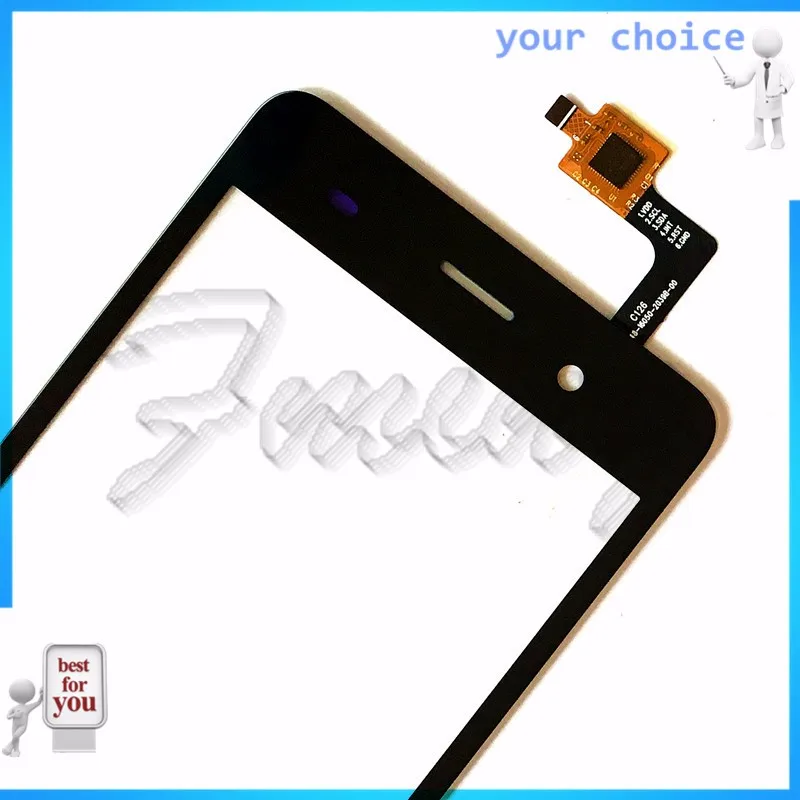 RUBINZHI Phone Touch Screen For BQS-5020 BQS 5020 Digitizer Front panel Glass Sensor Replacement+ tape | Мобильные телефоны и