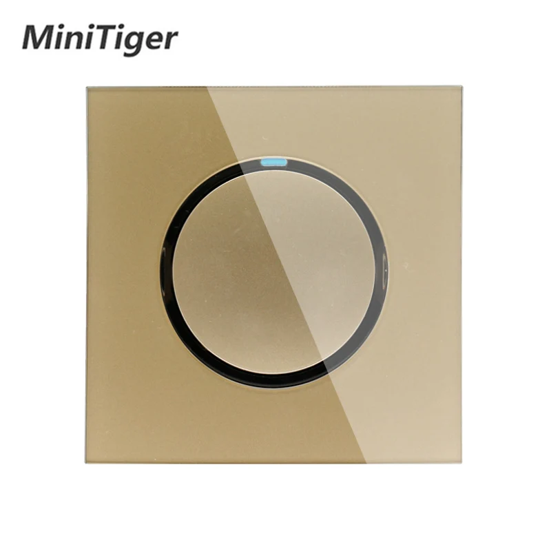 Minitiger новое поступление Золотое Хрустальное стекло панель 1 банда способ