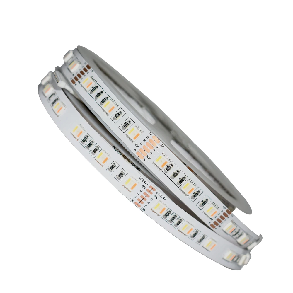 Новый продукт 5050 5 в 1 гибкая светодиодная лента с контролором м/лот RGBW + WW dream strip no
