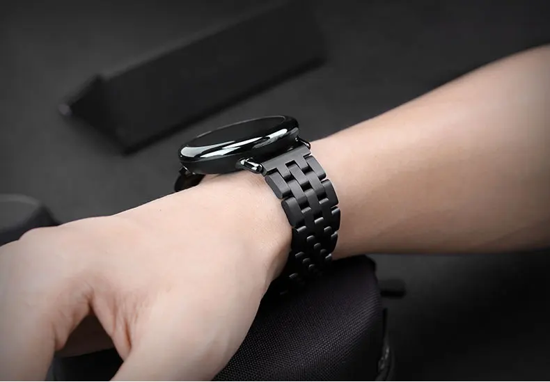 Браслет 20мм / 22мм для AMAZFIT GTR 42 / 47MM Смарт-часы Amazfit GTS Сменный ремешок для часов Быстрый выпуск Ремешок из нержавеющей стали для аксессуаров Amazfit Watch 2 / 2S / 3